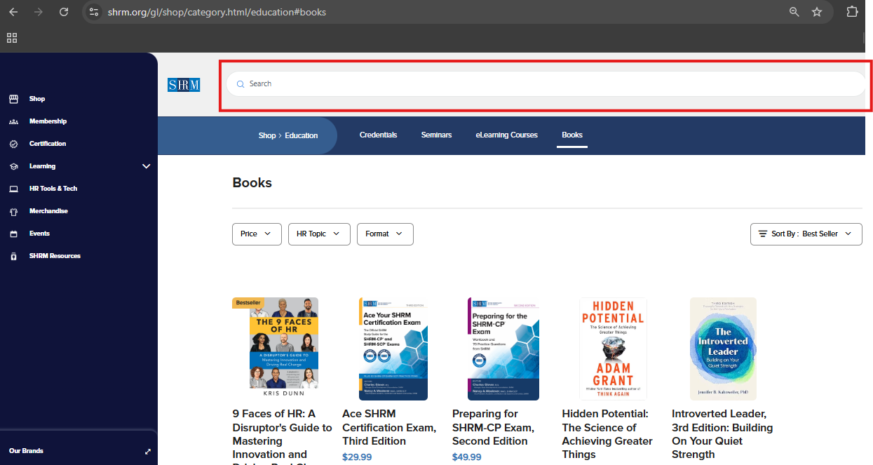 How do I search for books?